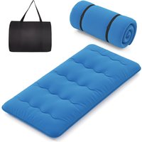 Floor Roll up Mattress - Blue