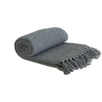 Honeycomb Throw - Charcoal / 127cm / 152cm