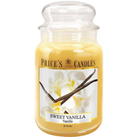 Sweet Vanilla Scented Jar Candle - Large / Large