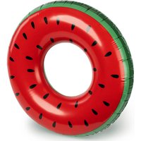Inflatable Swim Ring 90cm Summer Pool Party - Red