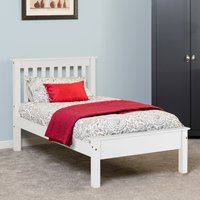 Monaco 3' Bed Low Foot End - White
