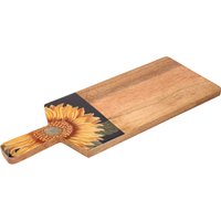 RHS by Dexam Sunflower Mango Wood Serving Board - Navy - Multi