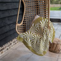 Golden Semi Circles Blanket - Gold