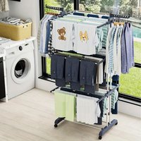 Neo 4 Tier Drying Rack - Grey