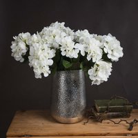 Wyld Haus Set of 3 Cream-White Artificial Hydrangea Bouquets 540mm - Cream