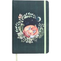 Sleeping Woodland Fox Notebook Journal - Green
