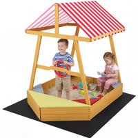 Outdoor Open-bottomed Sandpit - Yellow