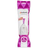 Brabantia Bin Liners - White / 12l