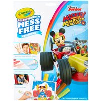 Crayola, Colour Wonder Mess Free Coloring Book Markers - Multi / Mickey Mouse and the Roadster Races Crayola, Colour Wonder Mess Free Coloring Book Markers - Multi / Mickey Mouse and the Roadster Races