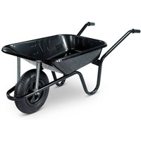WALSALL, 85L Heavy Duty Builders Barrow - Black WALSALL, 85L Heavy Duty Builders Barrow - Black