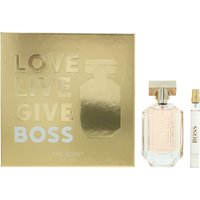 Hugo Boss The Scent For Her 2 Piece Eau de Parfum 100ml Gift Set For Her - Gold