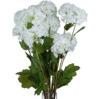 Viburnum Opulus Faux Botanical for Nature Inspired Decor - White