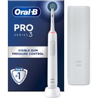 Oral-B Pro Series 3 White Electric Toothbrush Travel Case - White