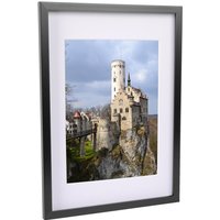 Photo Frame with White A4 Mount - A3 (12x17") - Black