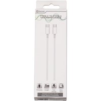 Type-C to Type-C Charging Cable 1m - White