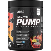 ABE PUMP Pre Workout Powder Stimulant Free - Black / Red Hawaiian