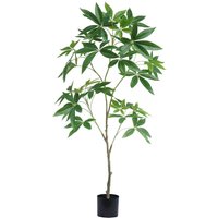 Artificial Money Tree Pachira Realistic Faux Plant - 120cm Money Tree / 120cm / 50cm