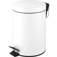 Essentials 3L Pedal Bin - White