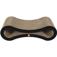 Cat Scratching Board and Lounge Bed - Brown