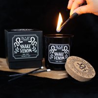 Snake Venom Scented Jar Candle - Dark Opium
