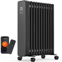 Oil Filled Radiator WiFi 2500W - Black