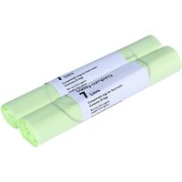 Caddy Company 7 Litre Compostable Food Waste Bin Bags - Green / 2