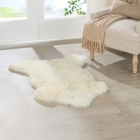 Ivory White British Sheepskin Rug