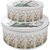 Candy Garden Cake Tins Set - Multicoloured