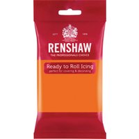 Renshaw, Renshaw Fondant Icing Ready to Roll - Tiger Orange Renshaw, Renshaw Fondant Icing Ready to Roll - Tiger Orange
