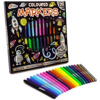 Pack of 20 Markers With Metallic Markers