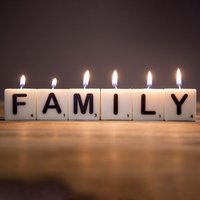 "M" Letter Candle - White
