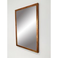 Chicago Copper and Black Lux Mirror - Bronze / 81cm
