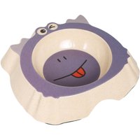 Bamboo Monster Feeding Pet Bowls - Purple