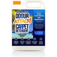 Pro-Kleen 5L Pet Carpet Shampoo Active Enzymes to Rid Urine Proteins - Blue