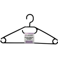 Pack of 10 My Laundry Swivel Hangers - Black