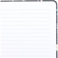 Midnight Owl A5 Notebook With Gold Foil Accents - Multicolor