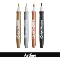 Artline Decorite Brush Marker Pens for Decorating - Modern