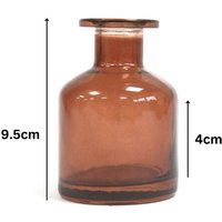 Round Reed Diffuser Bottle, Stylish Home Fragrance - Brown