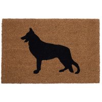 Filta German Shepherd Doormat - Brown