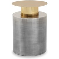 Rabia Accent Table With Straight Base - Grey
