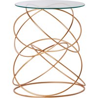 Lexa Circles Table - Gold