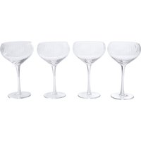 Lyle Set of Four Cocktail Glasses - Transparent
