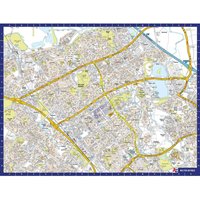 Great Britain A Z Map of Milton Keynes 1000 Piece Jigsaw Puzzle Exclusive - Neutral