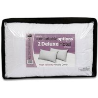 Twin Luxury Hotel Pillow Pair - White