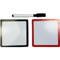 2 Pcs Magnetic Memo White Board - white