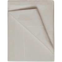 400 Thread Count Egyptian Cotton Flat Sheet - BM134 - Oyster / Double