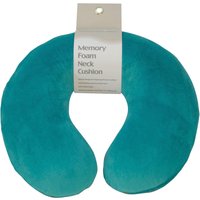 Memory Foam Neck Cushion - Teal Green / Teal Green