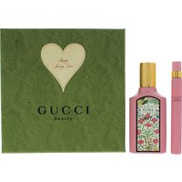 Gucci Flora Gorgeous Gardenia 2 Piece Eau De Parfum 50ml Gift Set For Her - Pink