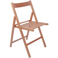 Beech Wood Folding Chair - Walnut / 3.5kg