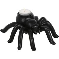Creepy Spider Tealight Holder - Black